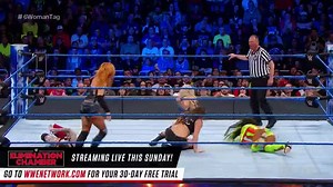 Charlotte Flair, Becky Lynch & Naomi vs. The Riott Squad: SmackDown LIVE, Feb. 20, 2018