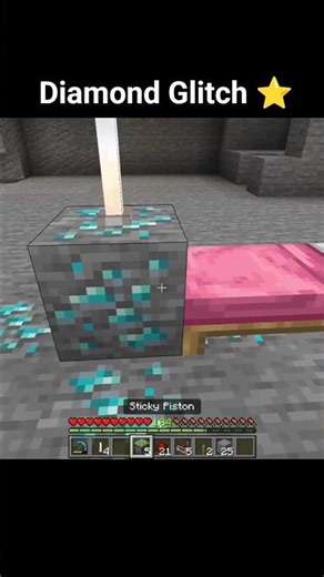 New Infinite Diamond Ore Generator Glitch Moment in Minecraft Part 4