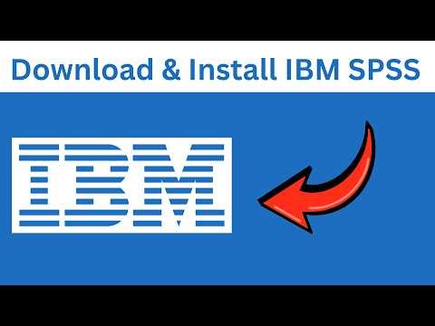 How to Download & Install IBM SPSS Statistics