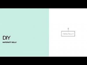 DIY: Sewing A Maternity fake Belly.