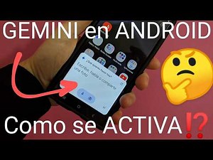 🤖📱 How to activate GEMINI as a Google Assistant on your cell phone
