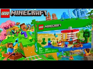 LEGO MINECRAFT 21275 THE TNT JUNGLE HOUSE