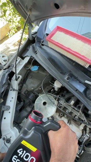 We’re putting Engine Oil in a WHOLE DIFFERENT CAR