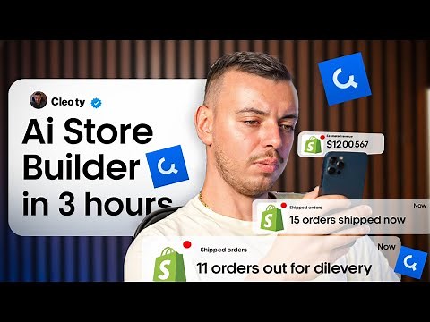 How To Create A Shopify Store Using AI In 5 Minutes