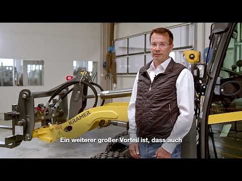 Kramer 5045 wheel loader: Gigantic performance, easily transported