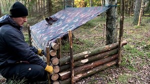 143K views · 1.8K reactions | Building [LOG CABIN] into FOREST without POWER TOOLS _ Two Days in BUSHCRAFT SHELTER #1.#bushcraft #survival #adventure #wilderness #camping | Bushcraft Lifestyle | Facebook