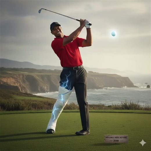 In 2008 tiger woods won the 2008 us open at Torreypines GC with a broken leg #tigerwoods #usopen #torreypines #brokenleg #fact