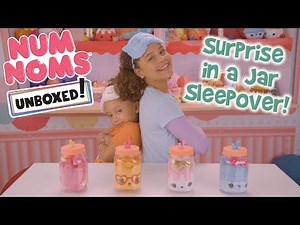 UNBOXED! | Num Noms | Season 2 Episode 5: Surprise in a Jar Sleepover!