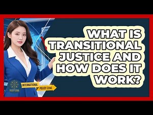 What Is Transitional Justice And How Does It Work? - International Policy Zone