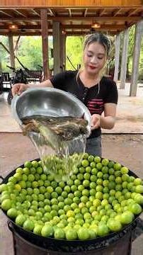 Cooking yummy wash fish with lime deep fried recipe