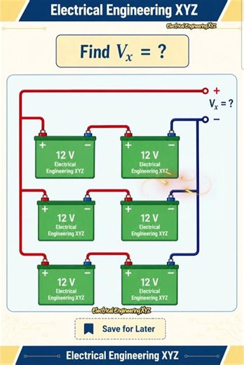 Can you guess Six batteries each with 12 Volts connected in series parallel #batteries