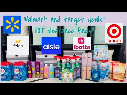 HOT Walmart & Target Clearance finds with Ibotta match ups! All for FREE & over $3MM!!