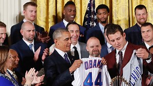 President Obama Welcomes Chicago Cubs at the White House for Final Official Visit -- See the Pics!