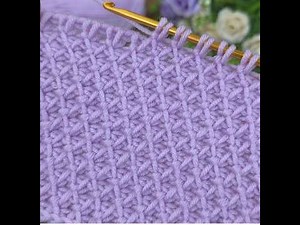 How to Make a Tunisian Crochet Scarf | Easy Pattern
