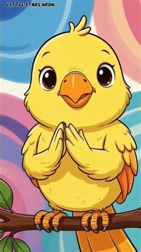 Me Tota Me Tota 🐦 | Funny Yellow Parrot | Kids Rhyme#kids rhyme#parrotrhyme#funny cartoon