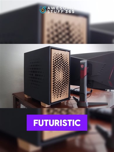 7.6K views · 16 reactions | This futuristic PC case will blow your mind! #custompcbuild #futuretech #HandmadeTech #PCEnthusiast | Awesome Stuff 365 | Facebook