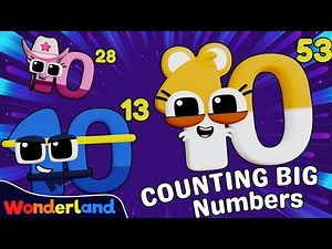 Wonderland: Grounding Chain in Wonderland | BIG NUMBERS | learn to count | learning city