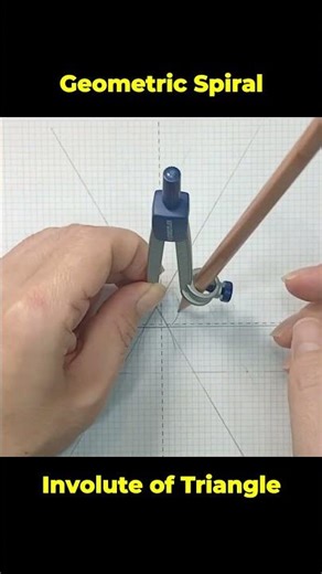 Triangle becomes a Spiral