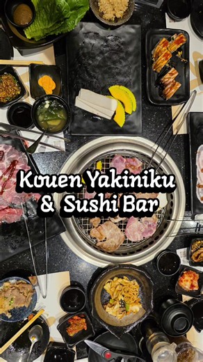 Delicious Buffet at Kouen Yakiniku & Sushi Bar for 499 Baht