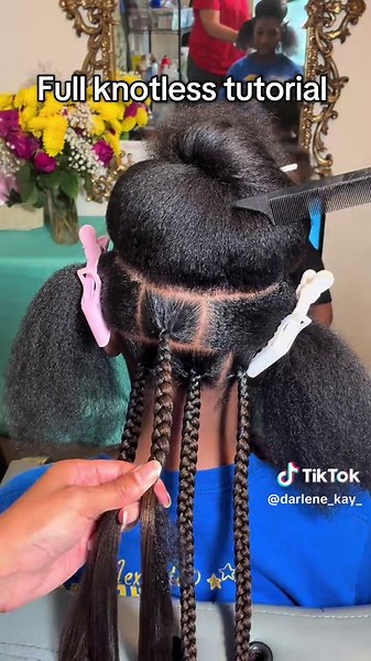 Complete Knotless Braids Tutorial for DIY Enthusiasts