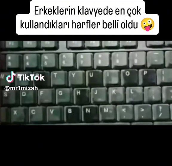 Close-Up of a Worn Computer Keyboard