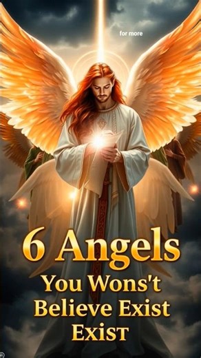6 POWERFUL ANGELS Created by God You Won’t Believe #shorts