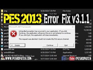 PES 2013 HD Patch 2025: Selector Error Fix v3.1.1