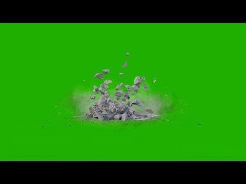 Green Screen Ground Explosion | Capcut VFX