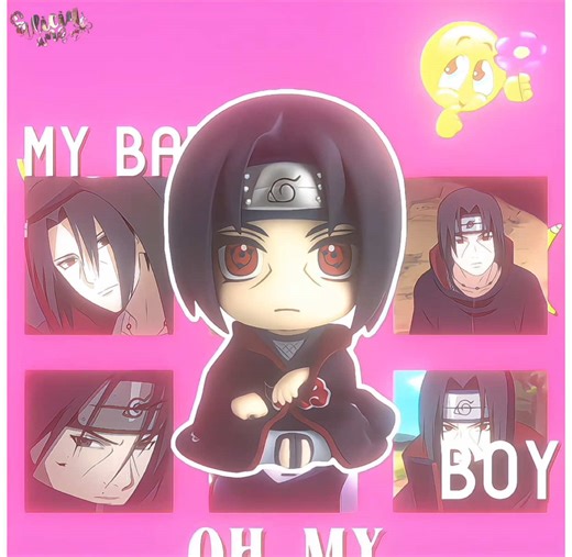 Itachi Uchiha: Meu Bebê em Edits de Naruto