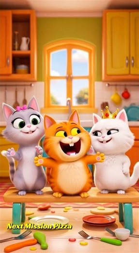 Mission Cheese: Epic Cat Fail! 😂 | Animated Short #fypシ #cat #viral #kitten