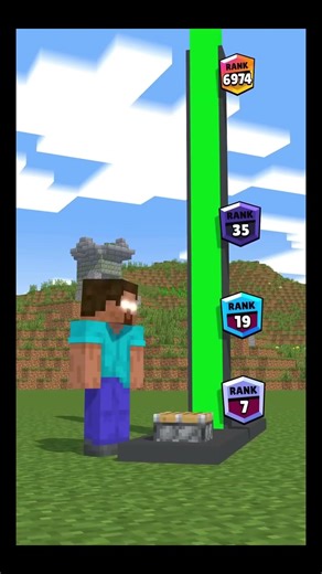 Minecraft Hero prime power 💪.#minecraft #herobrine #editlyrics #edit #capcut #animation #rank #level