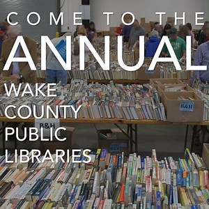 4.8K views · 62 reactions | Attention, book lovers! The event you've been waiting for is almost upon us. The Wake County Public Libraries Book Sale takes place May 2-5 at the NC State Fairgrounds. Get all the info here: www.wakegov.com/libraries. | Wake County Government | Facebook