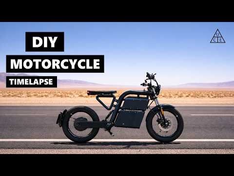 Building an Electric Motorcycle From Scratch | Full Timelapse Build