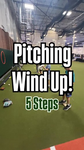 When teaching young kids to pitch, it’s better to start with the stretch. That said, teaching the five steps of the wind up is a fun, repeatable movement, which kids enjoy learning… …And when they enjoy learning they will practice and get better! #pitching #pitchingdrills#baseball #littleleague #legendsbaseball #travelball #baseballseason #littleleaguebaseball | Legends Baseball & Softball Camps