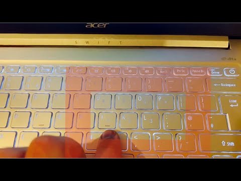 Acer Swift - How To Fix Keyboard Typing Numbers Instead of Letters