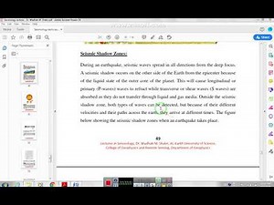 Lectures in seismology