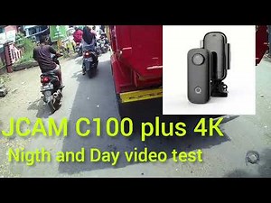 SJCAM c100 plus 4k Nigth and Day video test