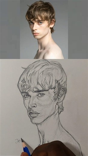 How to Draw Heads Easily (Loomis Method)" #loomismethod #pencilportrsit #sketchesbyjohn #easydraw