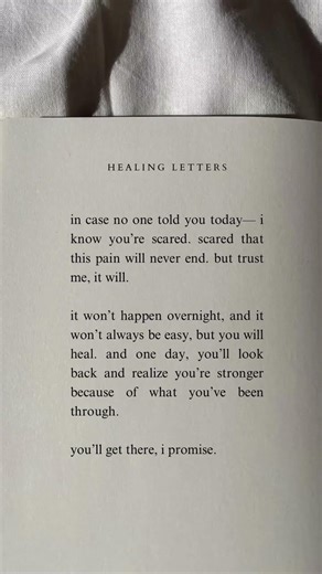 in case no one told you this today…🤍 from my book ‘healing letters’ #MentalHealth #healing #poetry
