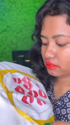 DIY t-shirt design using fabric #diycrafts #shirtkissing #kissdesign #sathisbeautyworld | Sathi's Beauty World