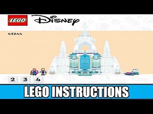 LEGO Instructions - Disney - 43244 - Elsa's Ice Palace - Frozen (Book 2)
