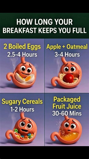 How Long Your Breakfast Actually Keeps You Full