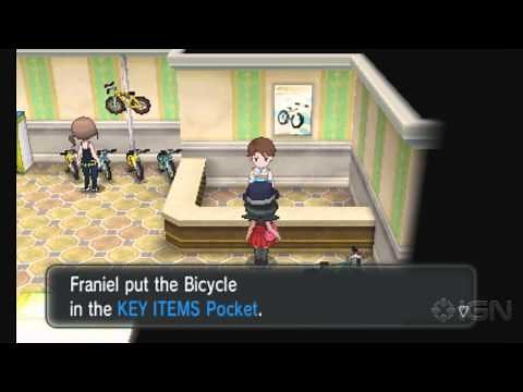 Pokemon X and Y Walkthrough: Getting the Bicycle