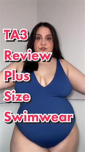 A plus size try-on of the BEAUTIFUL and highly adjustable swimsuits from @TA3 SWIM 🤯 I am wholeheartedly obsessed with these. I am a US 22 and am wearing a 3XL. #ta3swim #gifted #plussizestyle #plussizeswimwear #plussizeconfidence #swimwear