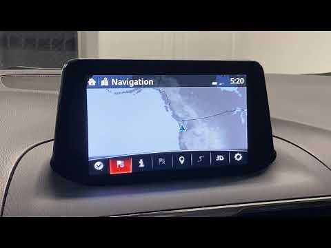 Mazda Connect Navigation - Deleting Previous Destinations