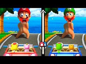 Mario Party The Top 100 Minigames - Cat Mario Vs Cat Peach Vs Cat Luigi Vs Cat Daisy (Master CPU)