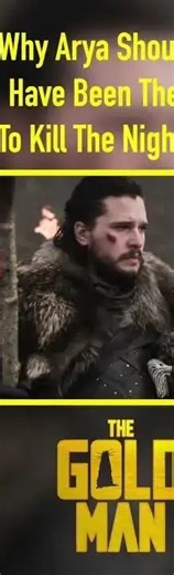 Why Arya should not have been the one to kill the Night King #shorts