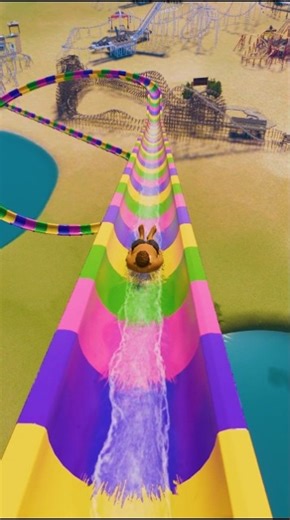 This Ride Keeps Getting Worse the Longer You Watch 🌊😳 (Planet Coaster 2)