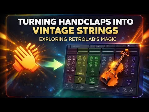 Turning Handclaps into Vintage Strings: Exploring RetroLab’s 🪄