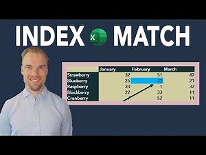 Excel - INDEX + MATCH - All you need to know